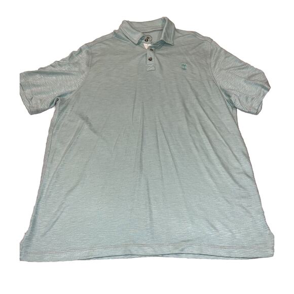 Boca Classics Islandwear Mens Shirt XL Tee Polo Mint Green Short Sleeve Modal - Picture 1 of 15